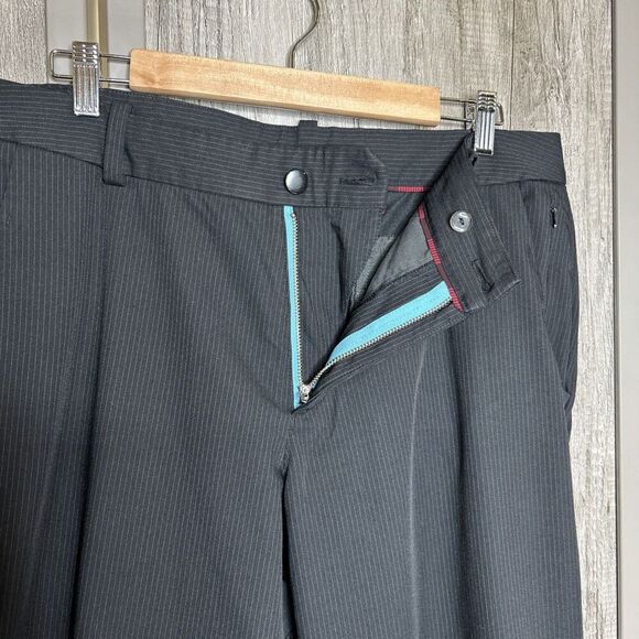 Lululemon Men’s Pants Striped Zipper Pockets Straight Leg Size L - Picture 4 of 7